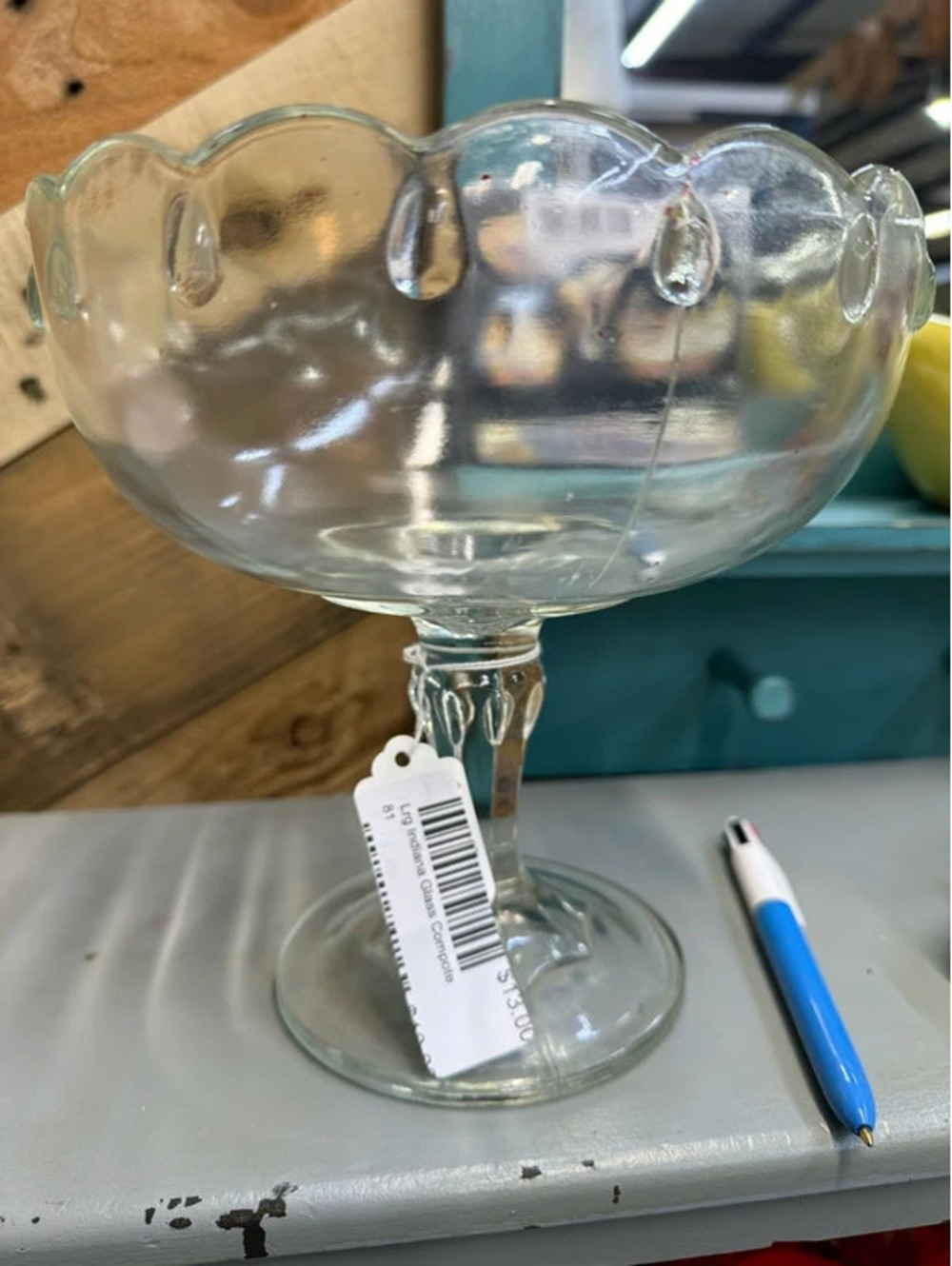 Vintage Indiana Glass compote